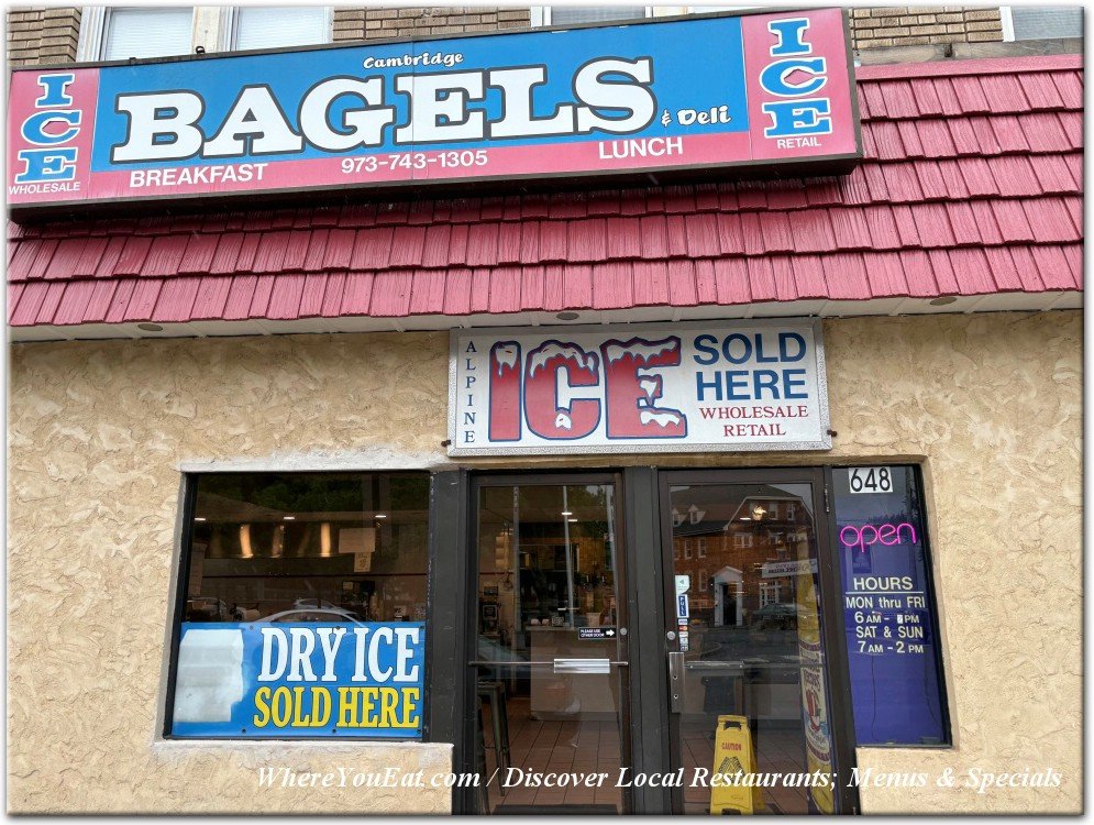 Cambridge Bagel Factory Foods